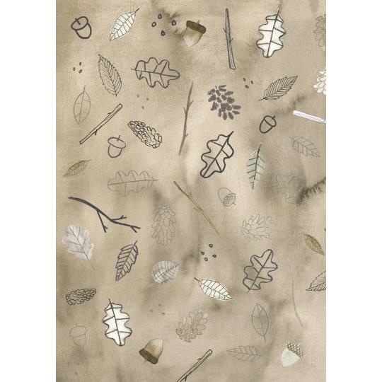 Ib Laursen lahjapaperi 5m - Forest Treasures