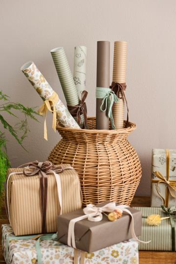 Ib Laursen lahjapaperi 5m - Forest Treasures