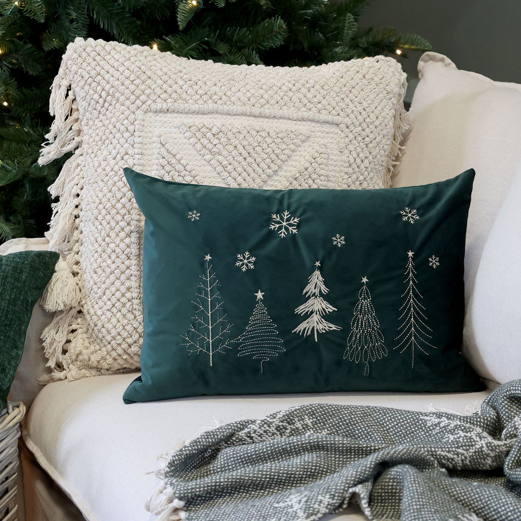 Chic Antique tyynynpäällinen 35 x 50 cm - Christmas Trees