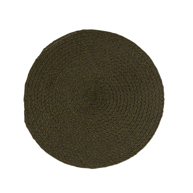 Fondaco Sigge juuttitabletti tummanvihreä 38cm