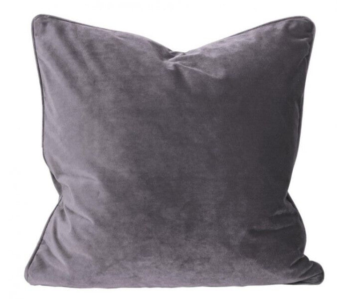 Svanefors Elise tyynynpäällinen sametti harmaan lila 45x45cm