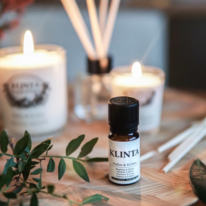Klinta eteerinen öljy Vadelma & Kvitteni 10ml