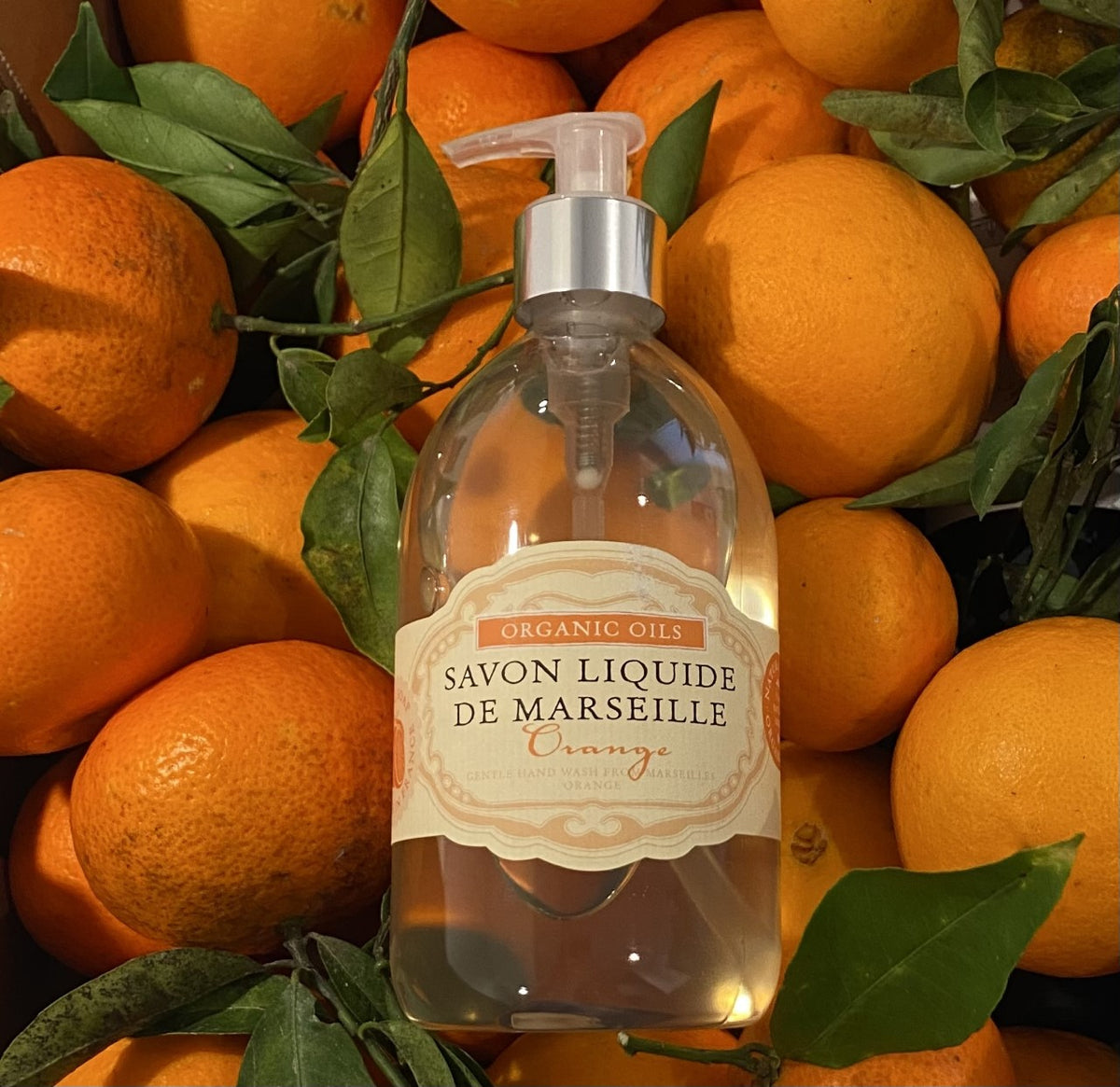Savon Liquide de Marseille käsisaippua appelsiini 500ml