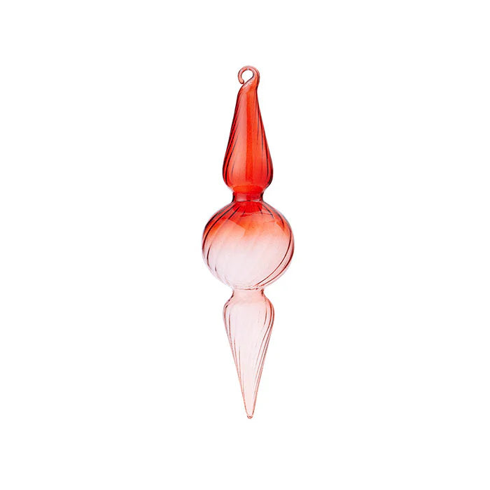 Bungalow Glass Icicle Bonbon lasikoriste 15 cm