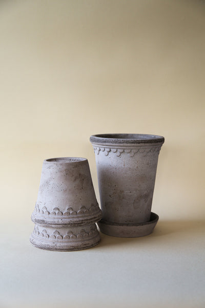 Bergs Potter Copenhagen saviruukku harmaa 18cm