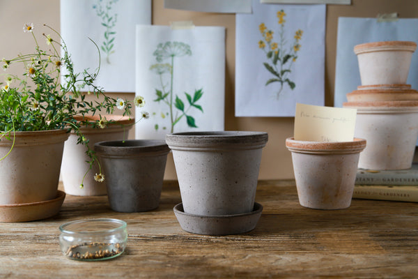 Bergs Potter Flora saviruukku harmaa 16cm