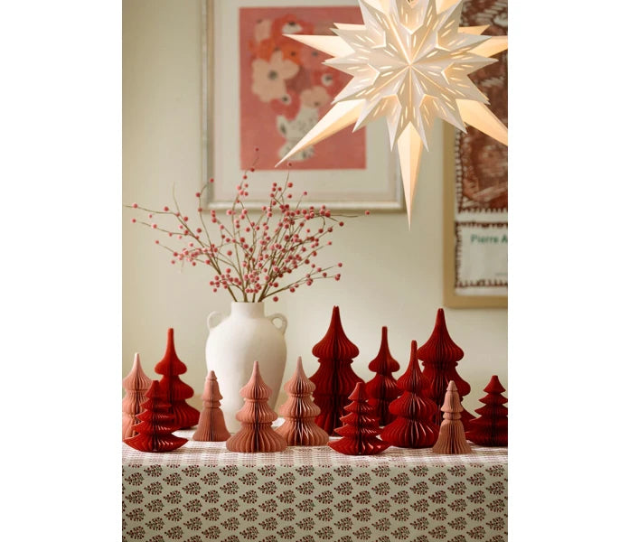 Bungalow Honeycomb Tree Pine ruby 16 cm