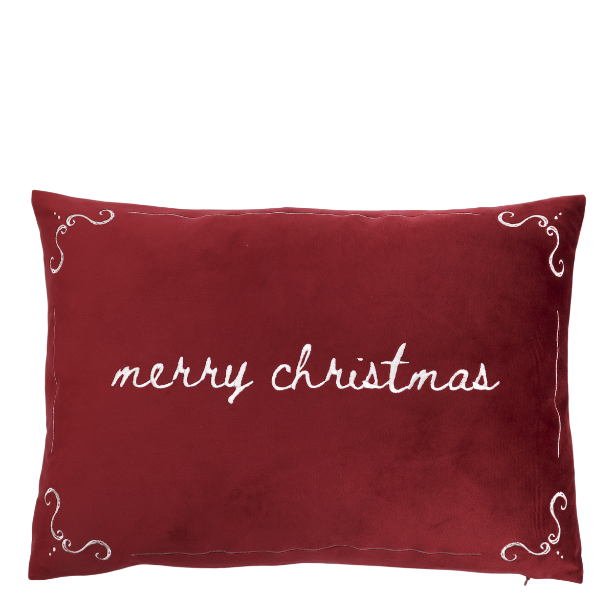Chic Antique tyynynpäällinen punainen - Merry Christmas