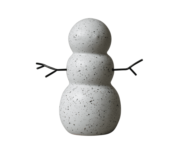 DBKD Snowman lumiukko mole dot 11 cm