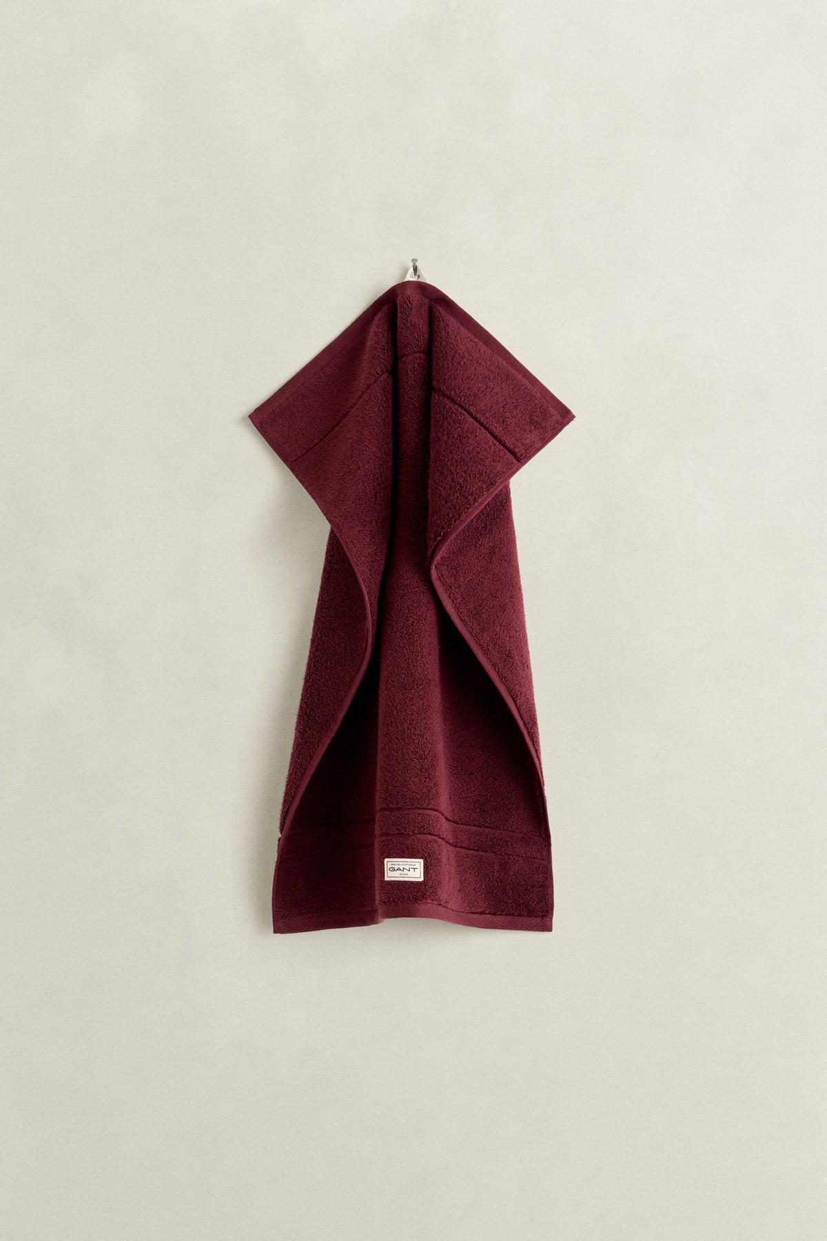 GANT Home Organic Premium Towel Darkened Wine pyyhe 30 x 50 cm
