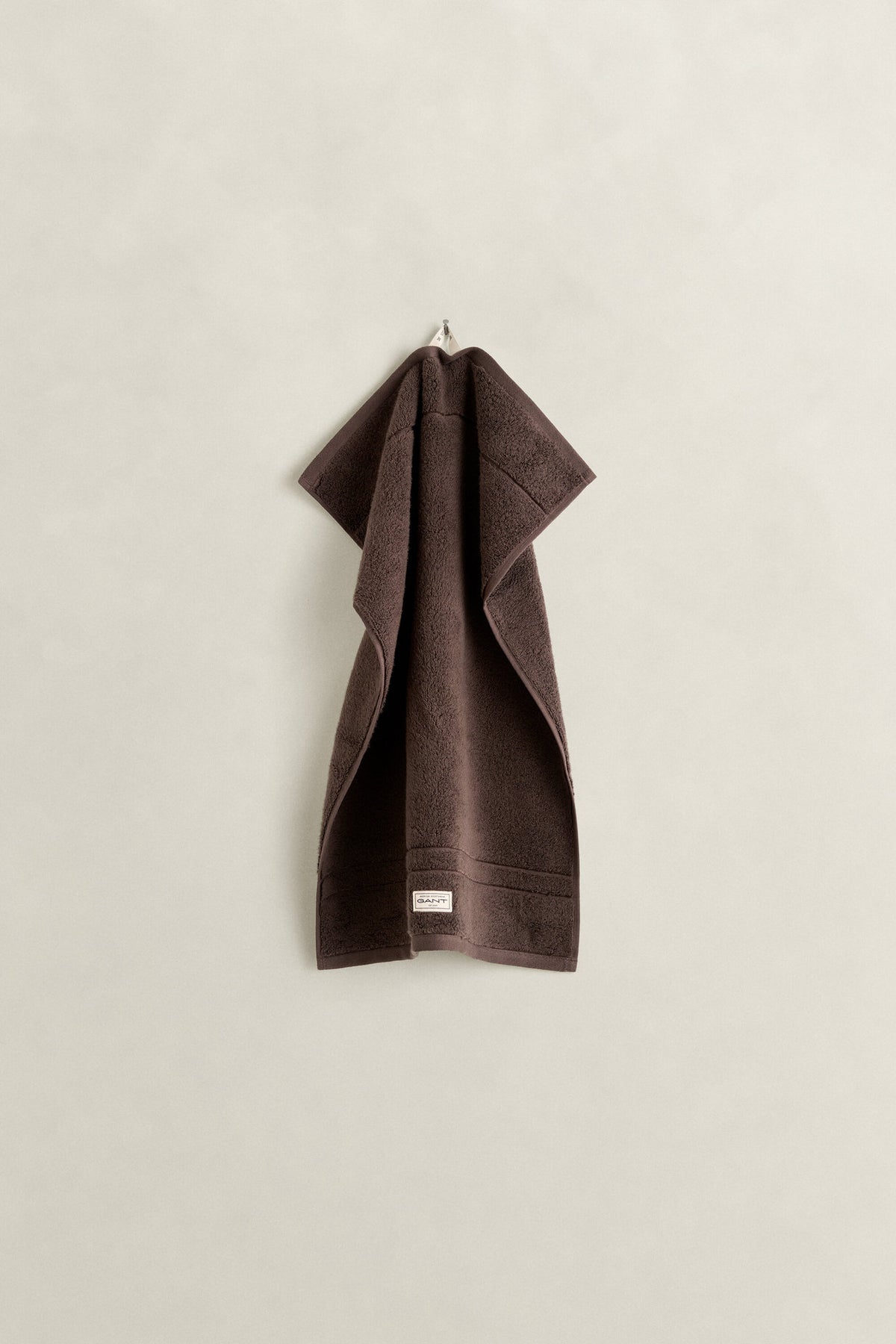 GANT Home Organic Premium Towel Deep Brown pyyhe 50 x 70 cm