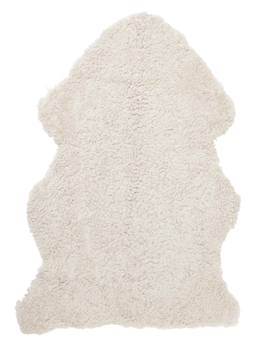 Skinnwille Curly lampaantalja beige moonlight