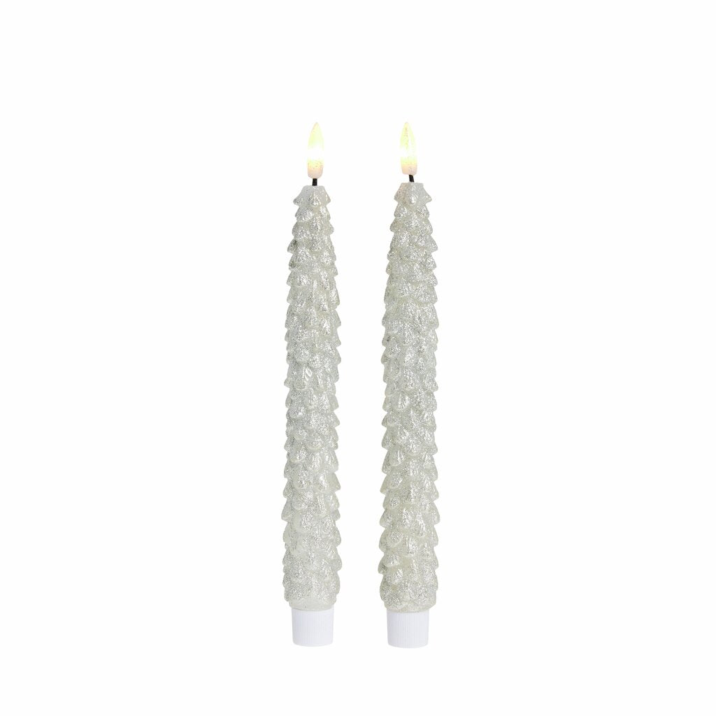 Lene Bjerre Livia LED-kruunukynttilä kulta 2 kpl 25 cm