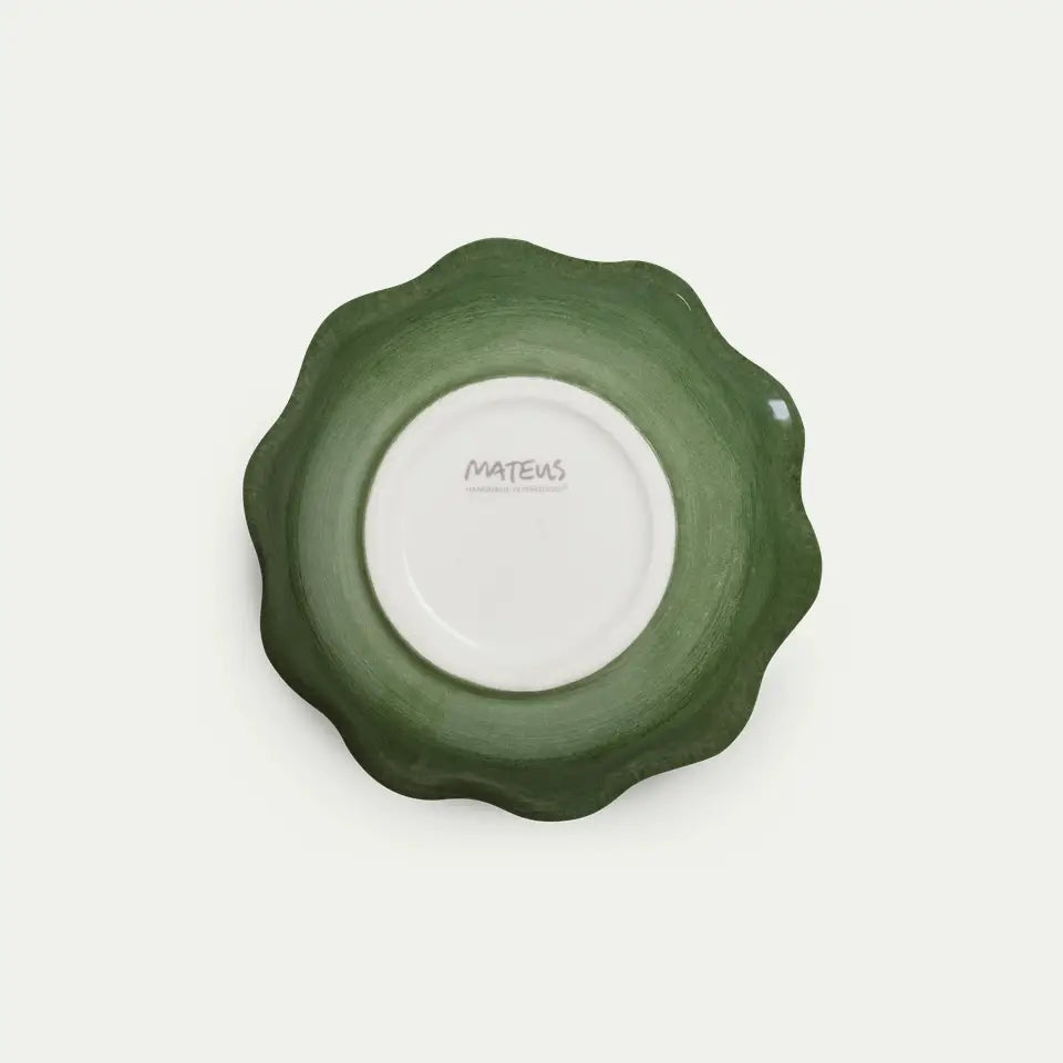 Mateus Oyster vihreä kulho 13 cm / 3dl