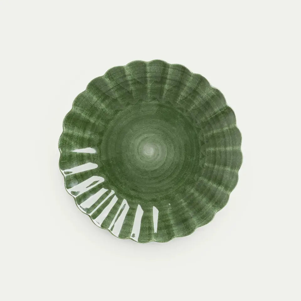 Mateus Oyster vihreä lautanen 28 cm