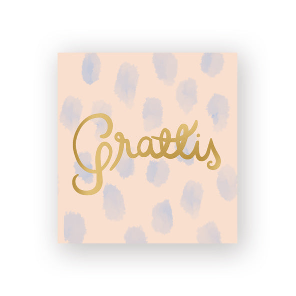 Putinki Letters pakettikortti - Grattis
