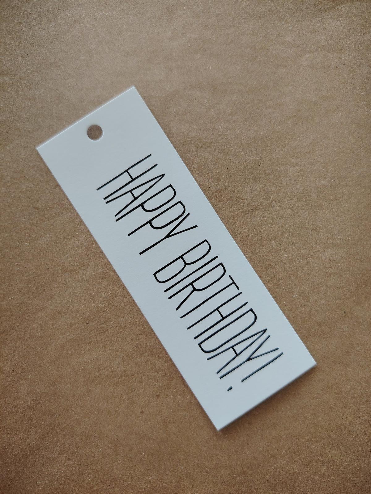 Qlkort pakettikortti - Happy Birthday!